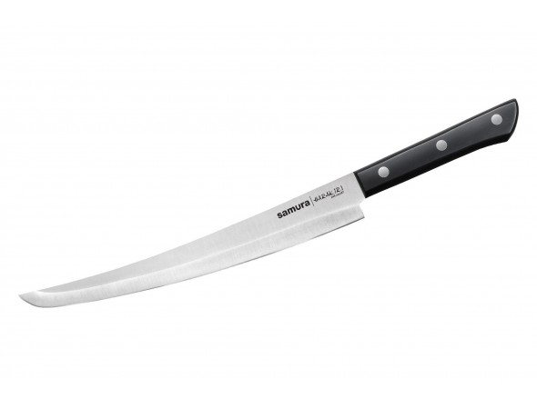 Нож Harakiri слайсер, 230 мм,  черная рукоять