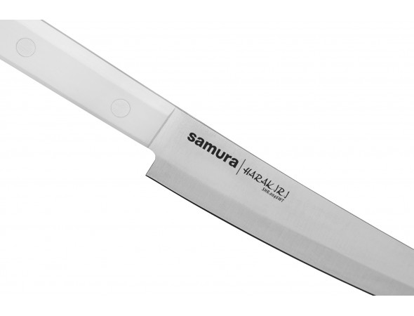 Нож Harakiri слайсер, 230 мм, белая рукоять Нож Harakiri слайсер, 230 мм, белая рукоять