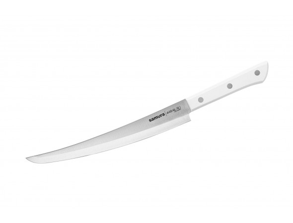 Нож Harakiri слайсер, 230 мм, белая рукоять