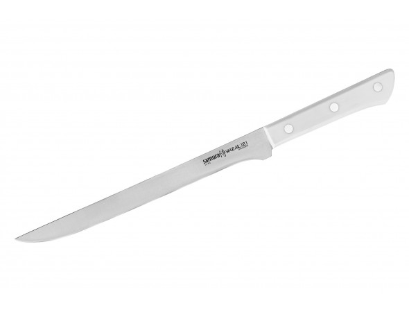 Нож Samura Harakiri Филейный, 218 мм, белая рукоять