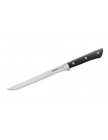 Нож Samura Harakiri Филейный, 218 мм, черная рукоять