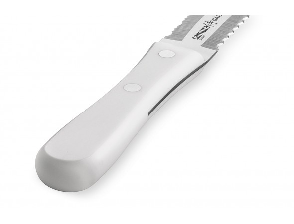 Нож для замороженных продуктов Samura Harakiri SHR-0057W, 180 мм, белая рукоять