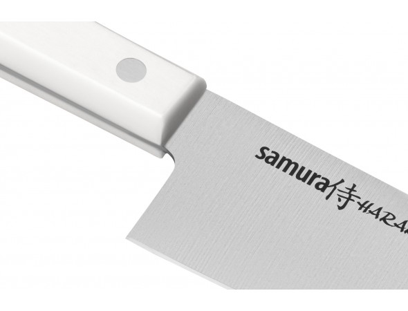 Нож Samura Harakiri Шеф SHR-0085W, 208 мм, белая рукоять