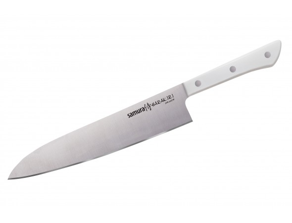 Нож Samura Harakiri Гранд Шеф, 240 мм, белая рукоять