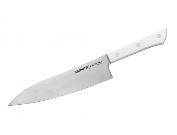 Нож Samura Harakiri Гранд Сантоку, 197 мм, белая рукоять