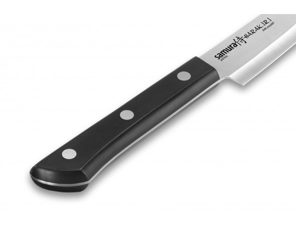 Нож Harakiri слайсер, 230 мм,  черная рукоять