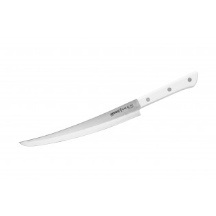 Нож Harakiri Samura слайсер, 230 мм, белая рукоять