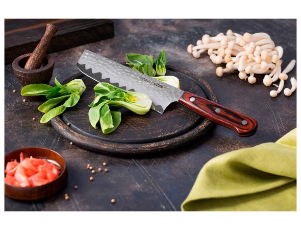 Набор из 4-х ножей SAMURA KAIJU, овощной, универсальный, шеф, накири