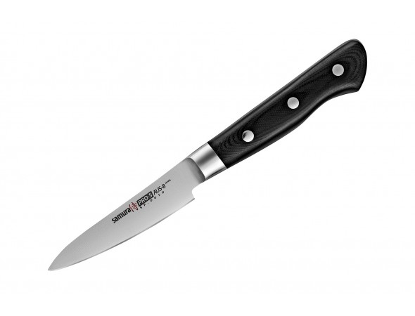 Набор из 3-х ножей Samura Pro-S овощной, универсальный 145 мм, шеф