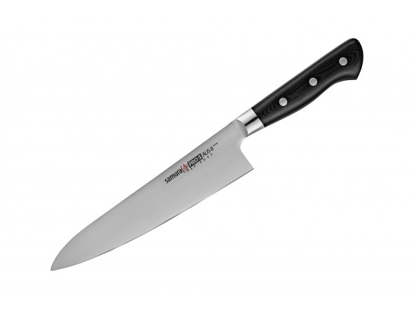 Набор из 3-х ножей Samura Pro-S овощной, универсальный 145 мм, шеф