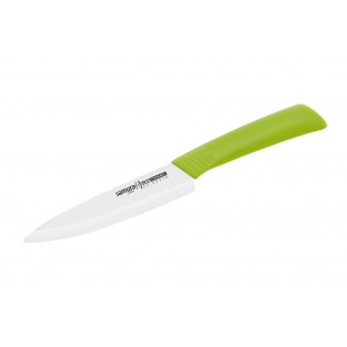 Нож кухонный Samura Eco Festival универсальный 125 мм (салатовый)