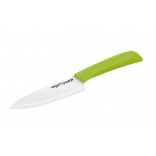 Нож кухонный Samura Eco Festival шеф 145 мм (салатовый) 