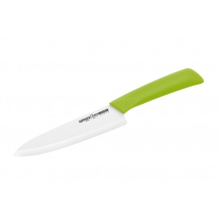 Нож кухонный Samura Eco Festival шеф 175 мм (салатовый)