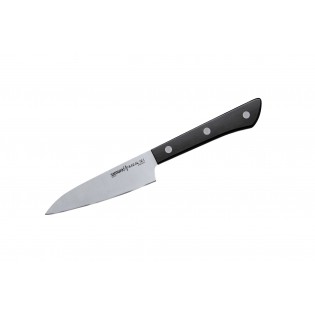 Нож Samura Harakiri Овощной, 99 мм, черная рукоять