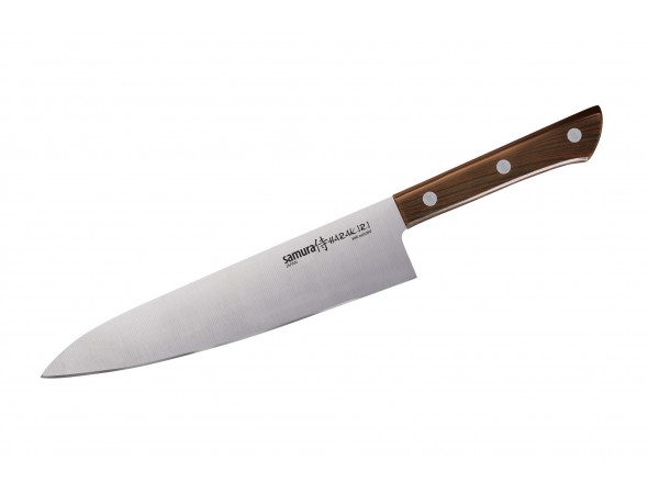 Набор Samura Harakiri 5 ножей SHR-0250B овощной,черная рукоять универсальный, накири, сантоку, шеф