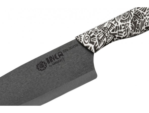 Нож керамический Samura INCA Накири, 165 мм, черный Нож керамический Samura INCA Накири, 165 мм, черный