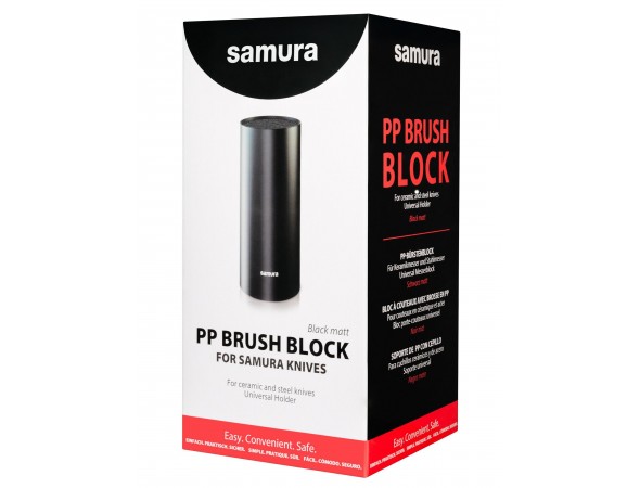 Подставка универсальная для ножей Samura, 225 мм, KBF-101, черная