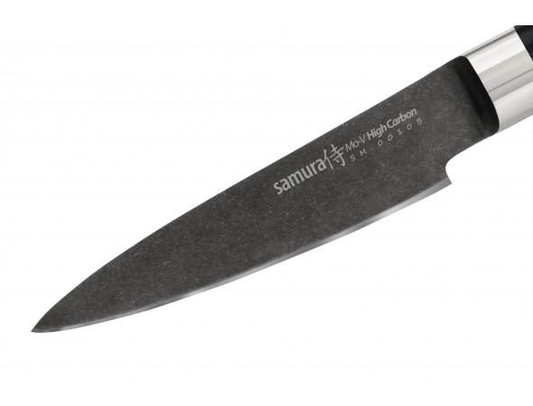 Нож Samura Mo-V Stonewash овощной, 90 мм