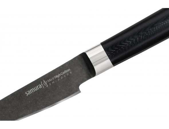 Нож Samura Mo-V Stonewash овощной, 90 мм