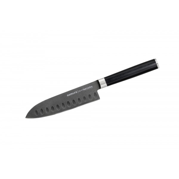 Нож Samura Mo-V Stonewash Сантоку, 138 мм 