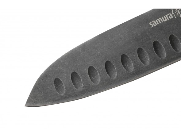 Нож Samura Mo-V Stonewash Сантоку, 138 мм