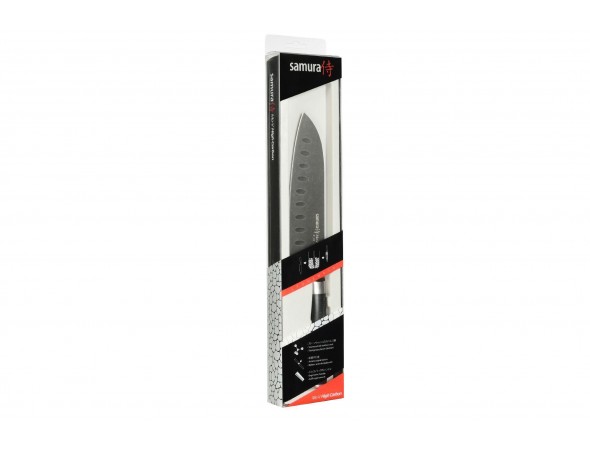 Нож Samura Mo-V Stonewash Сантоку, 180 мм