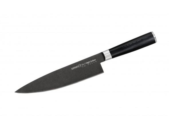 Набор из 3-х ножей Samura Mo-V Stonewash овощной, универсальный, Шеф