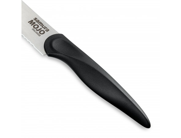Нож Samura MOJO для хлеба, 194 мм, черная рукоять