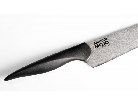 Нож Samura MOJO шеф, 200 мм, черная рукоять (ПОВРЕЖДЕНА УПАКОВКА)