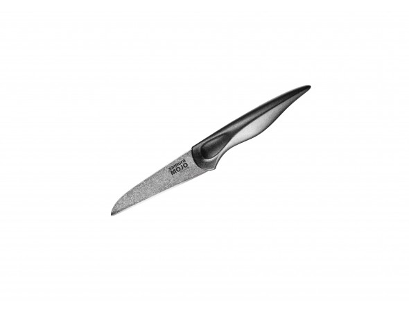 Набор из 5-ти ножей Samura MOJO овощной 94 мм, универсальный 148 мм, филейный 218 мм, для хлеба 194 мм, Шеф 200 мм, мусата, ножниц и подставки