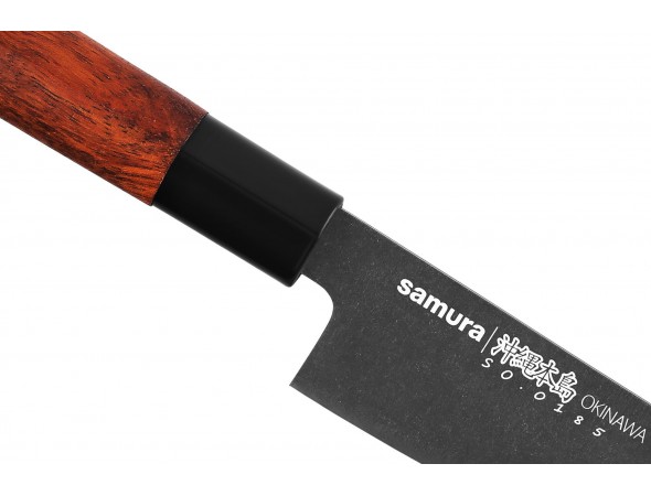 Нож Samura Okinawa Stonewash Гюто, 170 мм