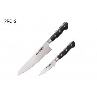 Набор из 2-х ножей Samura Pro-S овощной, шеф