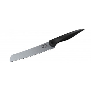 Нож Samura MOJO для хлеба, 194 мм, черная рукоять