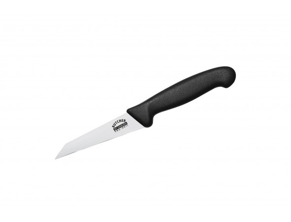 Нож Samura Butcher овощной, 95 мм, черная рукоять