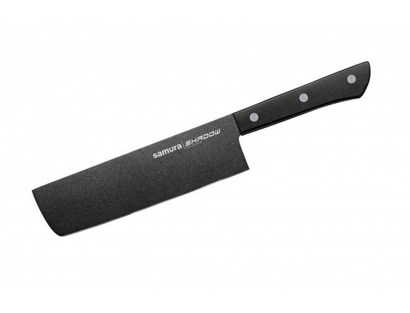 Нож Samura Shadow Накири, 170 мм с покрытием BLACK FUSO