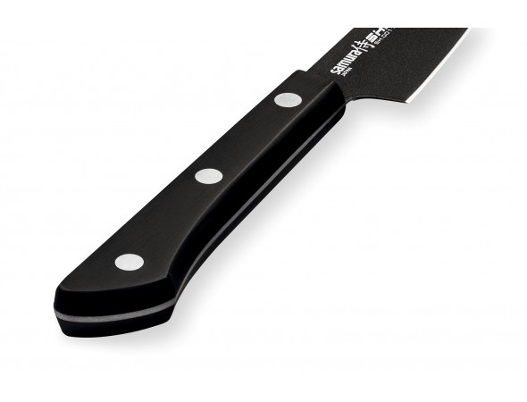 Набор из 3-х ножей Samura Shadow овощной, универсальный 150 мм, шеф