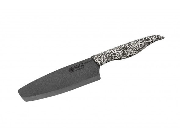 Набор из 3-х керамических ножей Samura INCA универсальный, Шеф, Накири