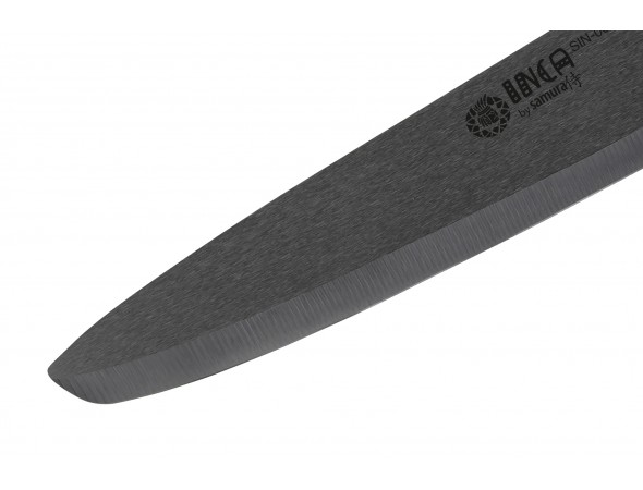 Нож керамический Samura INCA Шеф, 187 мм, черный