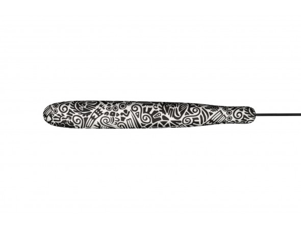 Нож керамический Samura INCA Шеф, 187 мм, черный