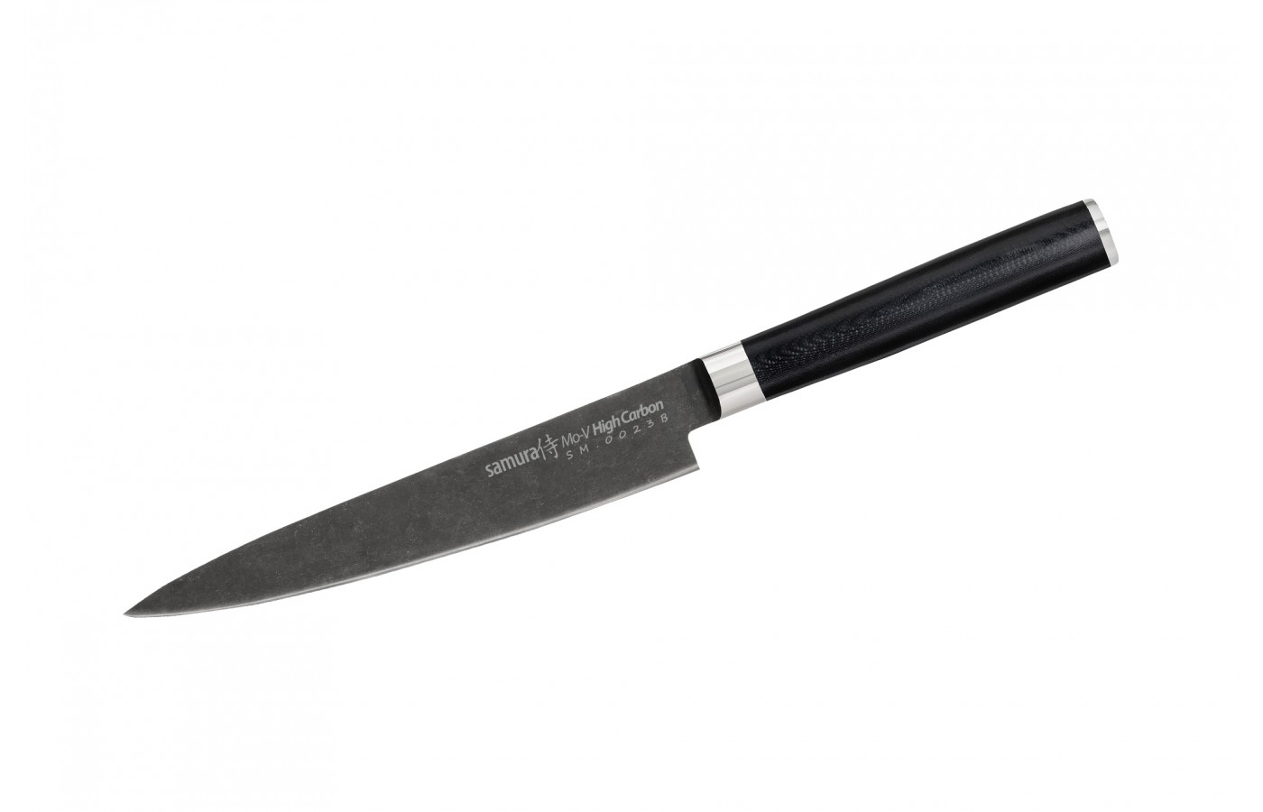 Нож Samura Mo-V Stonewash универсальный, 150 мм  в фирменном .