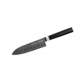 Нож Samura Mo-V Stonewash Сантоку, 138 мм 