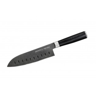 Нож Samura Mo-V Stonewash Сантоку, 180 мм 