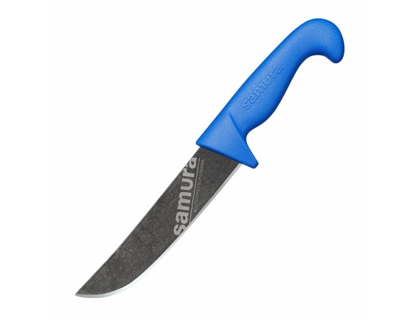 Нож Samura Sultan PRO Шеф-Пчак с галтовкой, 166 мм, синяя рукоять