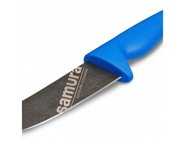 Нож Samura Sultan PRO Пчак с галтовкой, 161 мм, синяя рукоять