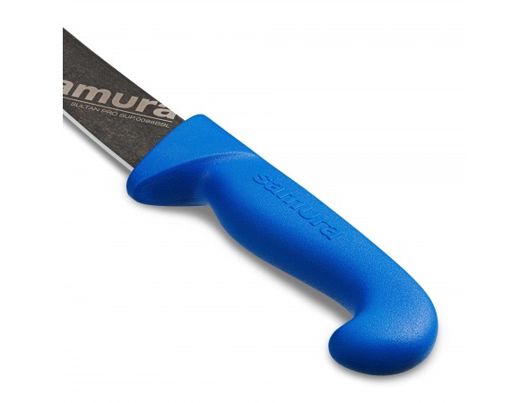 Нож Samura Sultan PRO Пчак с галтовкой, 161 мм, синяя рукоять